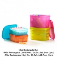 Promo!! Tupperware Mini Rectanguler Toples Tupperware Best