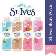 St Ives Body Wash, 650ml Soothing Body Wash Body Exfoliator