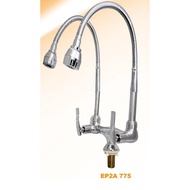 ELISE Double Flexible Kitchen Sink Water Tap Faucet (EP2A775)