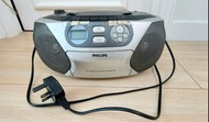 Philips CD 錄音帶 收音機 tape radio player