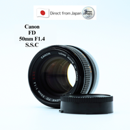 [ใช้ในญี่ปุ่น] "เลนส์โบราณ" Canon FD 50Mm F/1.4 S .C. ออกในญี่ปุ่น