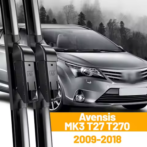 Wiper Front Wiper Blades For Toyota Avensis MK3 T27 T270 2009 - 2018 Windshield Windscreen Front Win