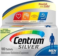 Centrum Silver Multivitamin for Men 50 Plus, Multivitamin/Multimineral Supplement with Vitamin D3, B
