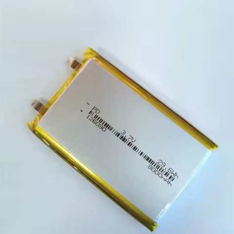 126090 Polymer Lithium Battery 8000mAh 3.7V Suitable for Power Bank Series