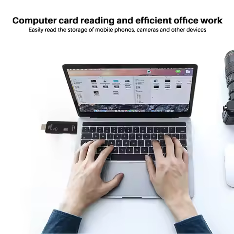 FULL-5-In-1 Multifunctional OTG Card Reader Micro-SD / SD Card / USB Reader Support TF Android Type-