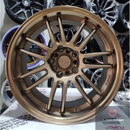 Volk Rays RE30 [Bronze &amp; Gloss Black] Sport Rim 17x8JJ ET38 (5x100/114.3)