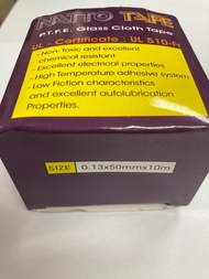 เทปทนความร้อน NATTO TAPE P.T.F.E. Glass Cloth Tape มีให้เลือก 6 ขนาด