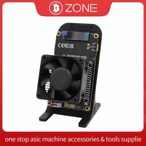 2026 Newest Bitaxe Gamma Turbo 801 2.4th/s 35W BM1370 Asic ultra-efficient Bitcoin Solo Miner