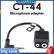 CT-44 Microphone Adapter VX-3 Microphone Conversion Cable 2 to 1 Hand Microphone Conversion Line for