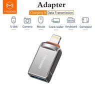 {Shirelle Electronic Accessories} Mcdodo OTG Adapte USB 3.0 To Type C Lightning For iPhone 14 13 12 11 Pro Max Xs Xr X 8 Huawei Reader SD Card U Disk