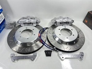 ชุดเบรคbrembo คาเยน 18z แท้ ( ติดตั้งฟรี )ได้ของครบทั้งหมด ปั้มเบรคของแท้ จานแท้Brembo และจานOEMเกรด