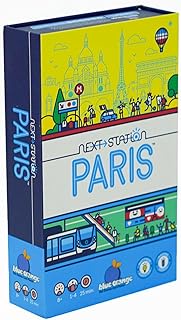 Tabletop Strategy Game, Fun Flip and Write Train Route-Building, Kids Teens Adults Family Couples So