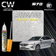 PROTON S70 Original Touch Up Paint 2 in 1 Touch Up Pen + Brush Bottle DIY Cat Calar Kereta