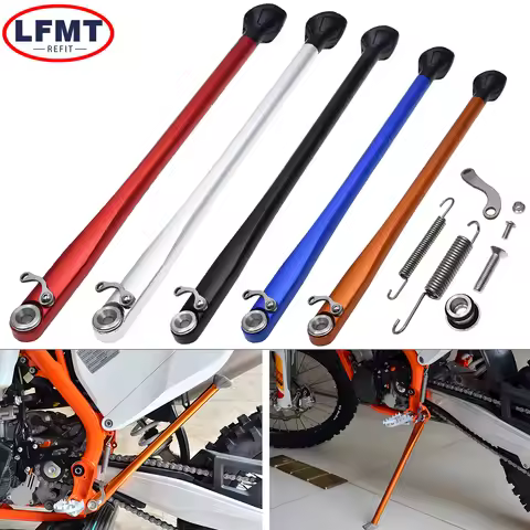 Motocross Parking Side Stand Kickstand With Spring Kit For Husqvarna TE FE TX FX FS 150 250 300 350