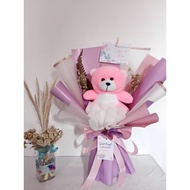[ 1st ANNIVERSARY ] GRADUATION BOUQUET DOLL BOUQUET/ BIRTHDAY BOUQUET/ WEDDING BOUQUET/ BIRTHDAY GIF