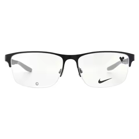 Nike | Open Box - Nike Demo Rectangular Men's Eyeglasses NIKE 8153 001 55