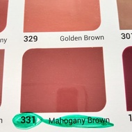Cat besi dan kayu avian mahogany brown 331 nett 0.9l