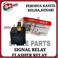 FLASHER RELAY SIGNAL RELAY(3PIN)KANCILKELISAKENARI (81980-87Z03-000) PERODUA