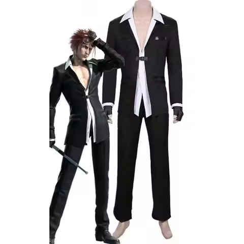 Final Fantasy Remake Inspired Reno Cosplay Costume Set