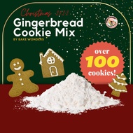 (New Arrival Christmas 2022) Bake Wonder's Gingerbread Cookie Mix/ Ginger bread Cookies Premix Set/Gingerbread Flour Set