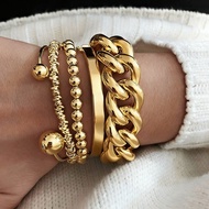 Fashion bracelet set 5pcs uniqe set bracelet jge143 (4E4) bracelet for woman gelang tangan perempuan