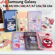 Fashion Pattern Silicone Cover Case For Samsung Galaxy Tab A9 A9+ 5G LTE Wi-Fi A8 A7 S6 Lite 8.7 10.