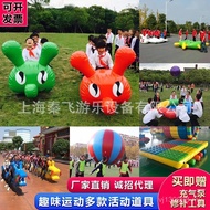 Inflatable Manufacturers Group Construction Operation Activities Expand Caterpillar Games Fun Equipm