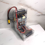 แบต6S 21V ทรงตัวL แบตลิเธี่ยมฟอสเฟต 6S6A 21V 6000mAh แบตมือ1ประกอบ หุ้มฟิล์มพร้อมให้งาน พร้อมที่ชาร์