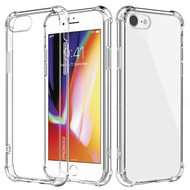 Good case Luxury Crystal Phone Case for iPhone 12 Pro Max iPhone 11 Pro Max X XR XS SE 2020 8 7 6 6S Plus Covers Soft Silicone Phone Cases Shockproof TPU Shell Ultra-thin TPU กันกระแทก4มุม ด้านหลังพลาสติก สีใส Protective Case Cover