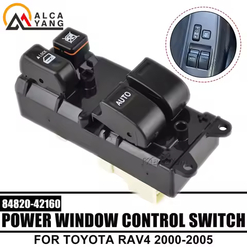 84820-42160 8482042160 Power Window Switch Button for Toyota RAV4 ACA20 2000-2005