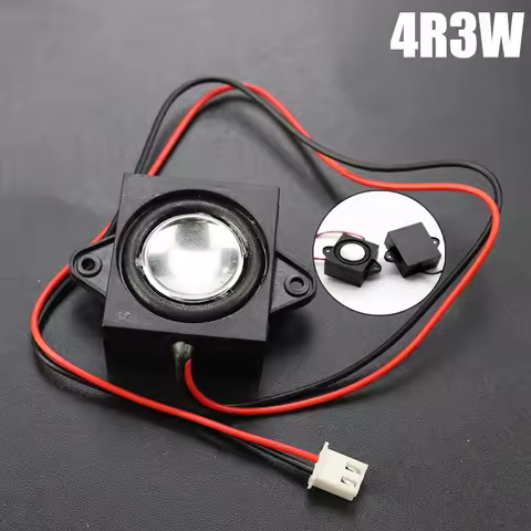 Cltgxdd 4 Ohm 3W Full Range Audio Portable Speaker 4R3W Mono Speaker Mini Stereo Advertising Compute