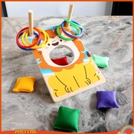 [PrettyiaSG] Toss Game, Cornhole Board for , Funny Portable Animal Toss Game, Outdoor