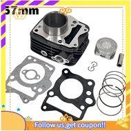 【W】Completo  Hlx 150 57mm Motorcycle Cylinder Motorcycle Cylinder Piston Kit