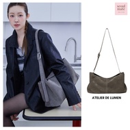 [ from South Korea ] ATELIER DE LUMEN Brise Bag in Lamb Suede Leather ( Unisex )