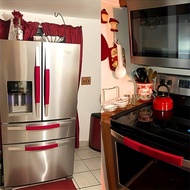 2pcs Refrigerator Door Handle Cover, Suitable For The Refrigerator Microwave Dishwasher Door Cloth P