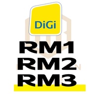 DiGi Prepaid Topup RM1, RM2, RM3, RM5 (Direct Topup)