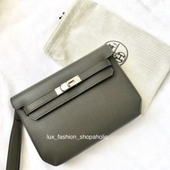 全新 Hermès Kelly Depeches G8 叢林綠