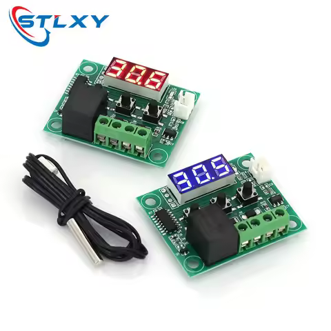 W1209 DC 5V 12V Digital Temp Thermostat Temperature Controller Sensor Relay Switch -50-110C W1219