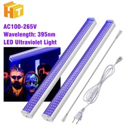 UV Light Tube 395nm Waterproof LED Ultraviolet Light Blacklight Stage Atmosphere Fluorescence Party Light Lampu UV