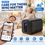 P2H-4G 4G Baby Monitor Elderly Care Camera 1440P 3MP PIR Human Detection Two-Way Audio APP Remote Vi