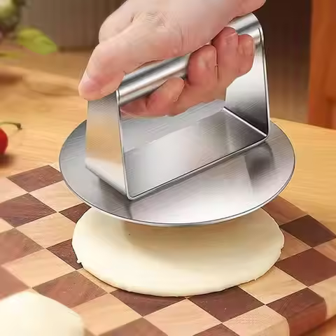Hamburger Meat Press Mold Stainless Steel Smash Burger Press Patties Maker Meat Masher Deli Meats To