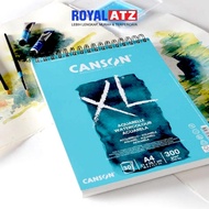 CANSON XL AQUARELLE PAD 300gsm A5 Size A4/ A3/ | Premium Watercolor Paper 20 30 Sheets/