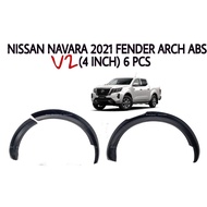 Nissan Navara Pro4X Fender 4inchi