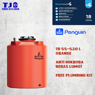 Tandon / Toren / Tangki air Penguin - TB 55 - 520 Liter ORANGE