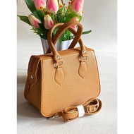 Mumu Selection #990 Korean Quality Cute Leather Small Sling Bag With Handle For Woman Women Bags