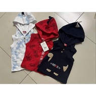 Baby Boy Hoodie Tank Top Miki 6m-3y
