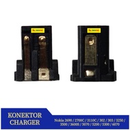 Nokia 2690 - 2700C - 3110C - 302 - 303 - 3250 - 3500 - 3600S - 5070 - 5200 - 5300 - 6070 Charger Con
