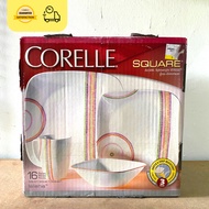 Corelle Square Dinnerware 16pc Set - Isleha