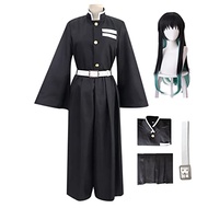 Okazaki Tokitou Muichirou Cosplay Costume Uniform Kimono Suit Full Set Halloween Outfit with Wig