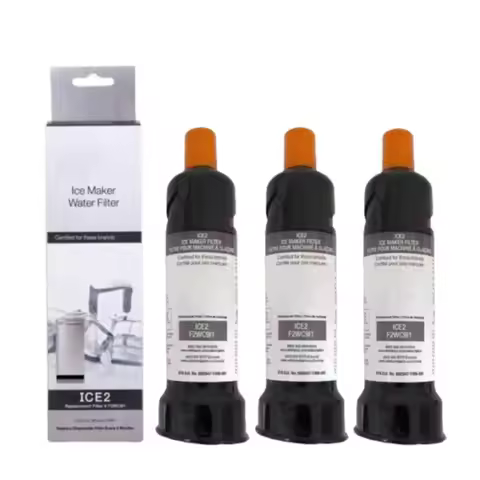 Activated Carbon Refrigerator Water Filter Replacement for ICE2 F2WC9I1 P6RFWG2K 4396808 W10565350A 